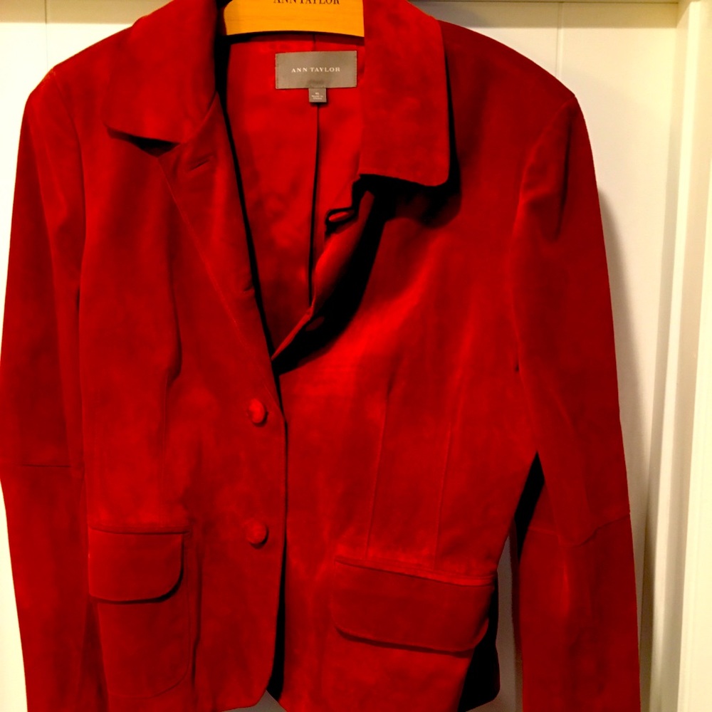 Ann Taylor suede jacket